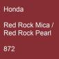 Preview: Honda, Red Rock Mica / Red Rock Pearl, 872.